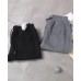 fashion warm winter cotton gray pant loose patchwork drawstring elastic waist casual pants